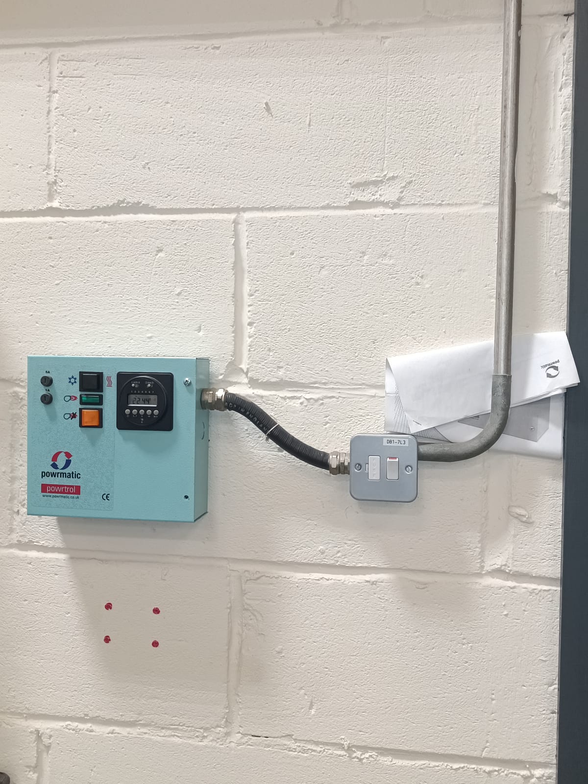 Powrmatic Powrtrol heating controls